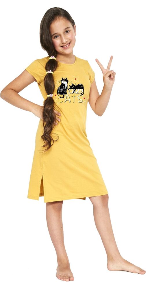 Dívčí košilka Cornette Cats2