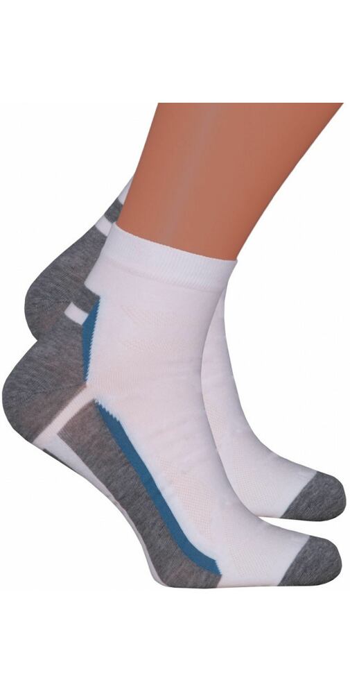 Sportovní ponožky pro muže Steven 231054 bílé