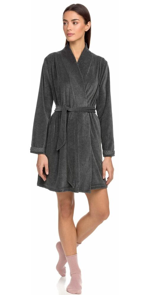 Heboučký župánek Vamp! 15247 gray charcoal