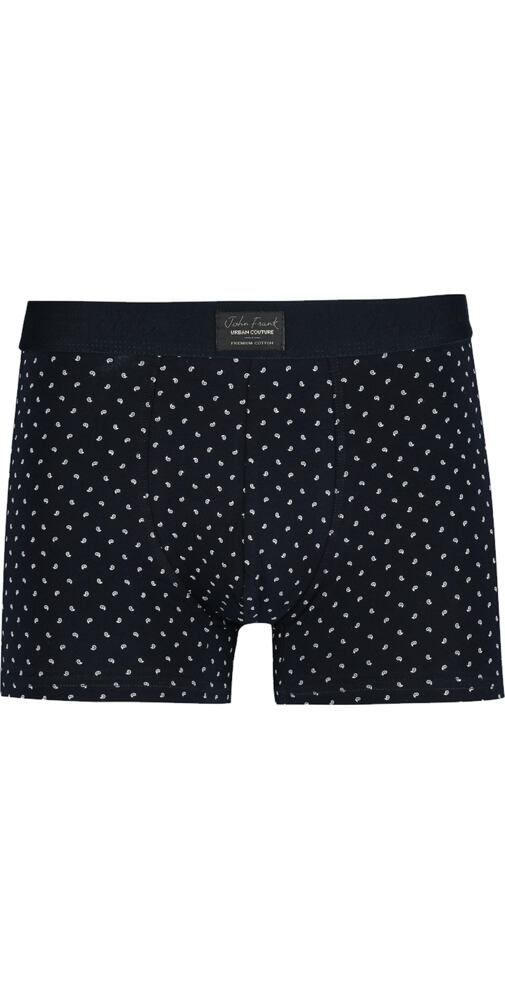 Boxerky pro muže s potiskem John Frank 112 navy