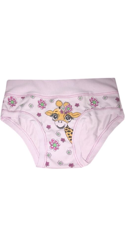 Bavlněné kalhotky s obrázky Emy Bimba B2410 lila
