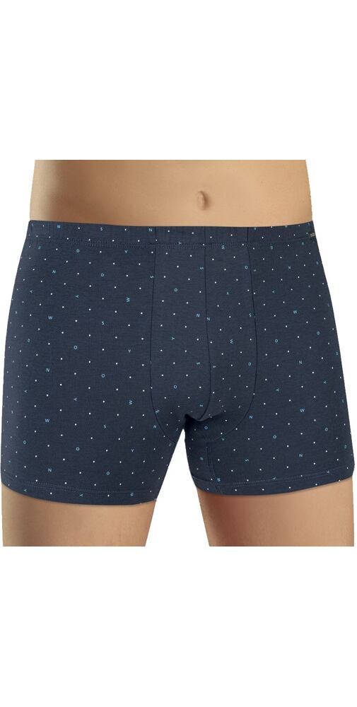 Pánské boxerky s modalem Andrie PS 5632 navy