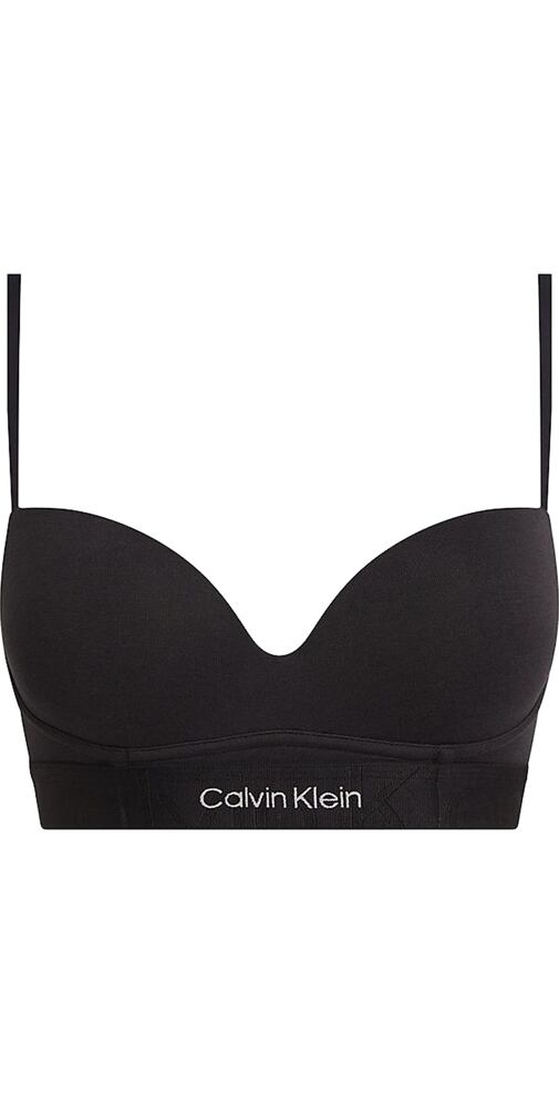 Calvin Klein Bralette Embossed Icon QF6991E černá