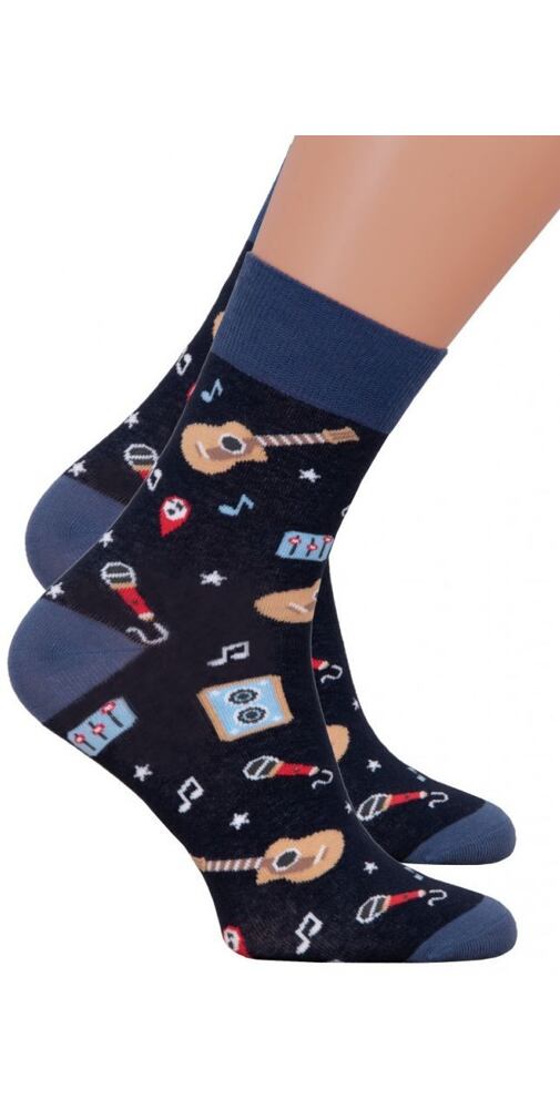 Ponožky Steven 8039 navy