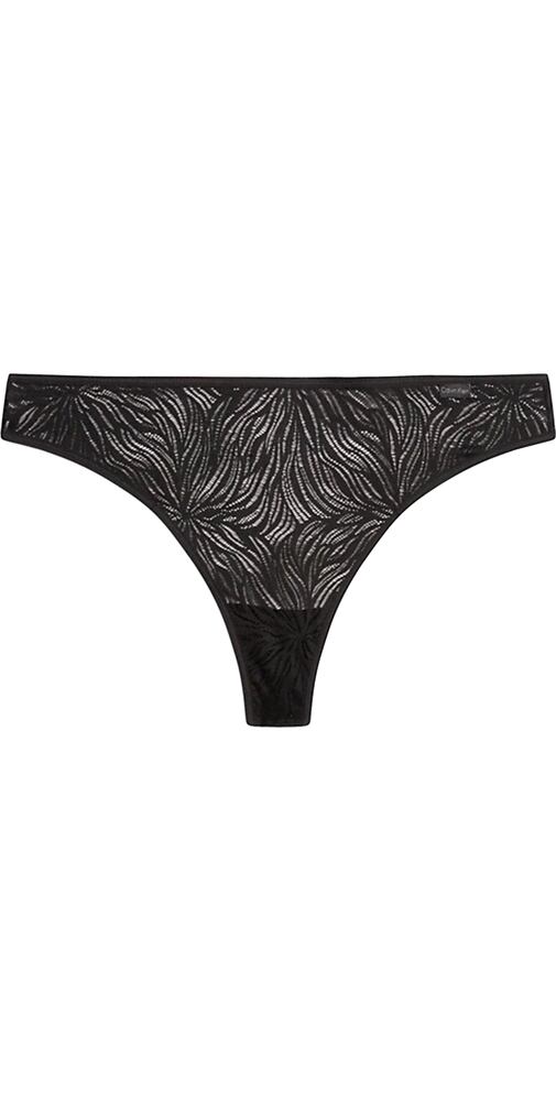 Dámská tanga CK z kolekce  Sheer Marquisette Lace qf6878E