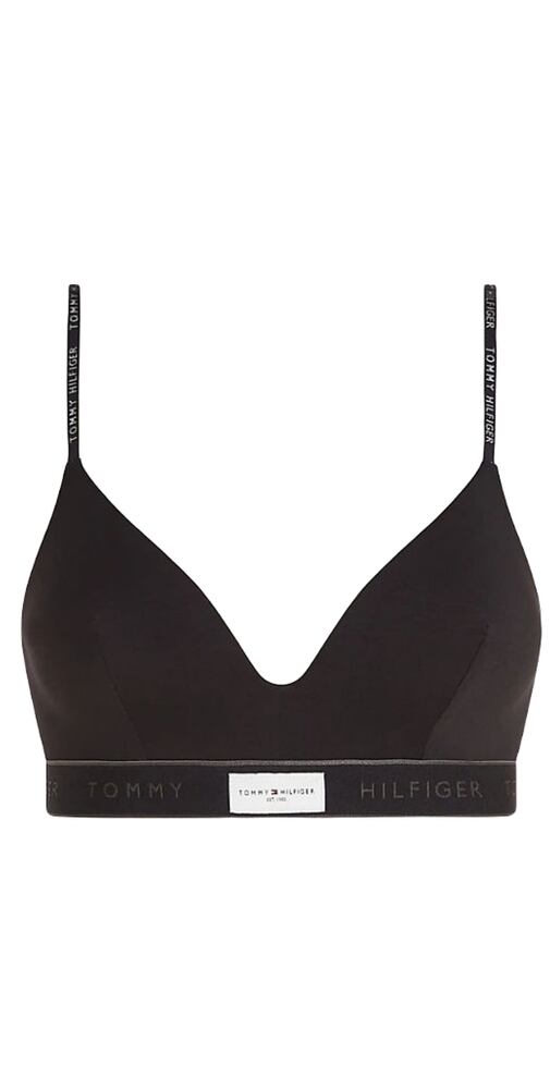 Sportovní podprsenka Tommy Hilfiger Bralette UW0UW004748 černá