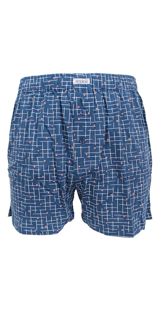 Bavlněné trenky pro muže Andrie PS 5628 navy