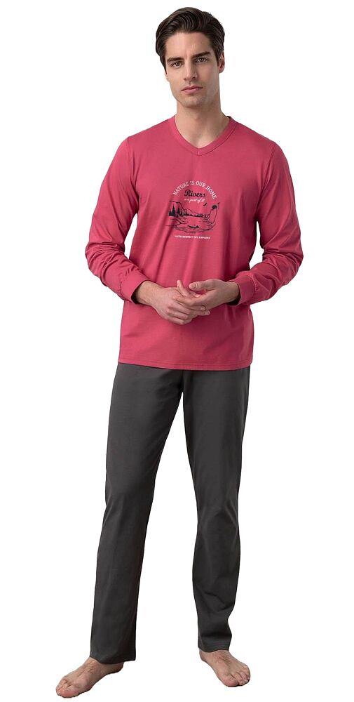 Pánské bavlněné pyžamo Vamp