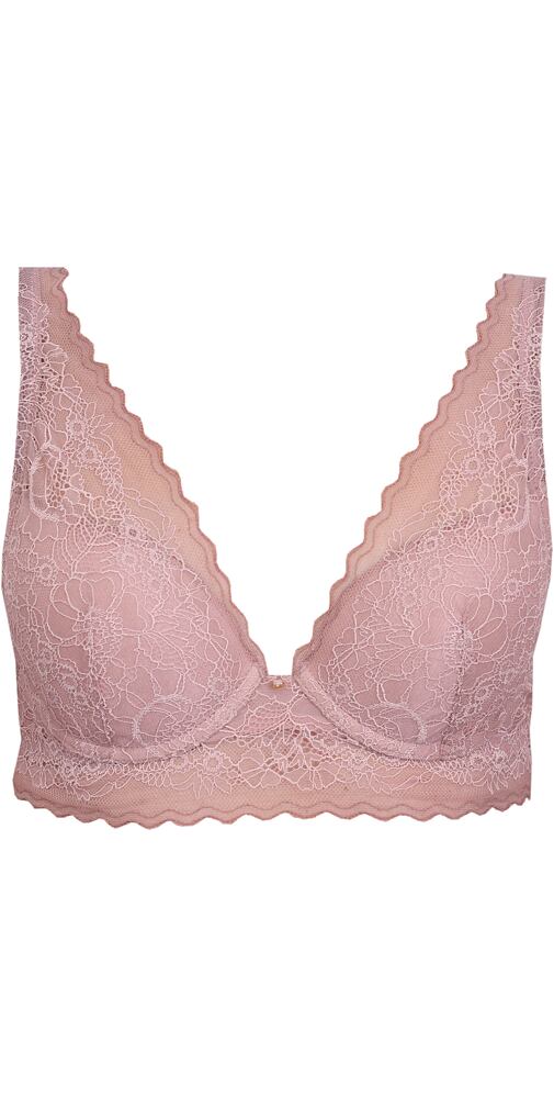 Elegantní podprsenka s krajkou Leilieve Crazy M5109 st.růžová
