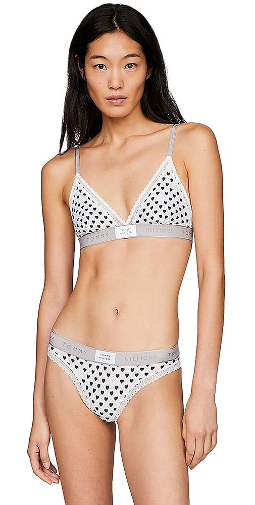 Podprsenka bez kostice Tommy Hilfiger Triangle UW0UW04887 tisk