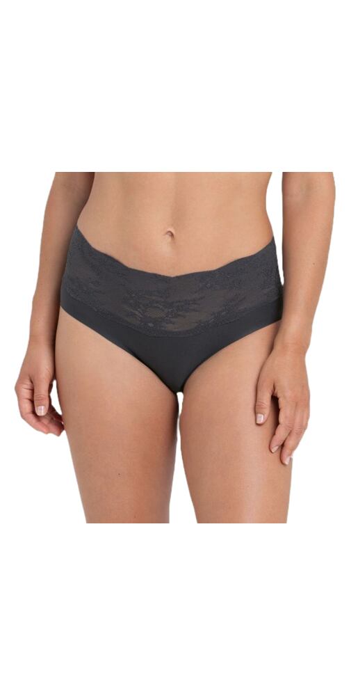 Dámské kalhotky s vysokým pasem Anita Essential Lace 1304 antracit
