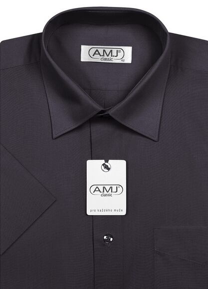 Košile AMJ Classic JK 19 - tm. šedá
