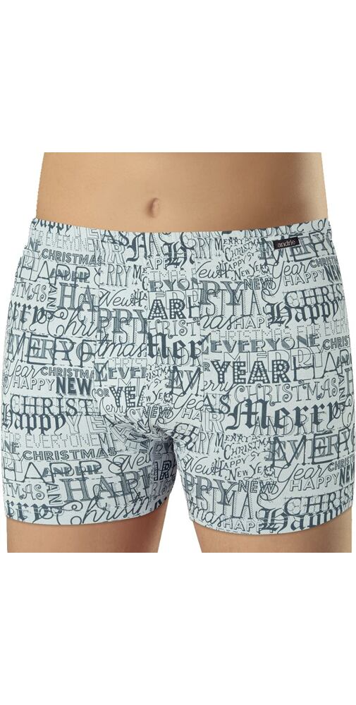 Pánské boxerky s modalem Andrie PS 5704 sv.modrá