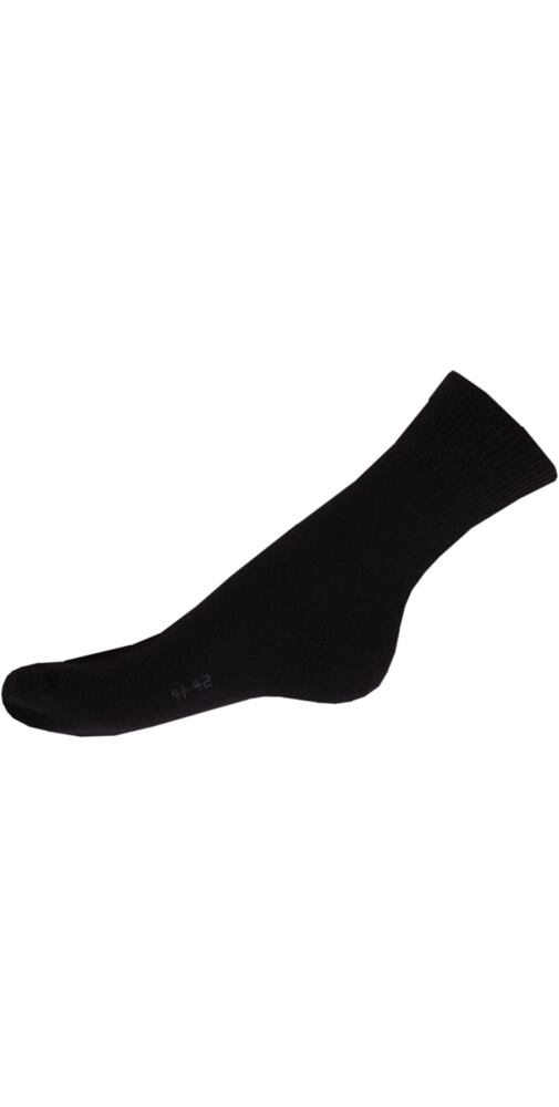 Ponožky s ovčí vlnou Matex Charles 467 černé