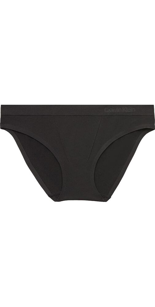Bezešvé kalhotky pro ženy Calvin Klein QF6882E černé