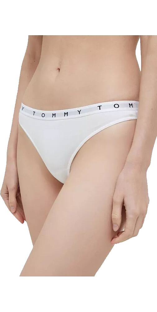 Dámská tanga Tommy Hilfiger UW0UW04600 bílé