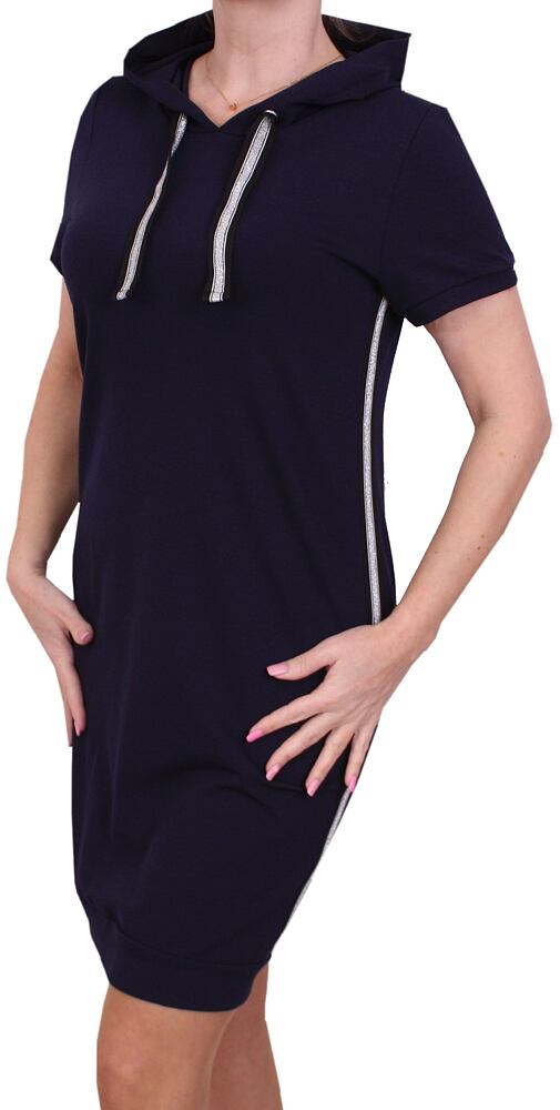 Sportovně elegantní šaty Haillo Nora navy