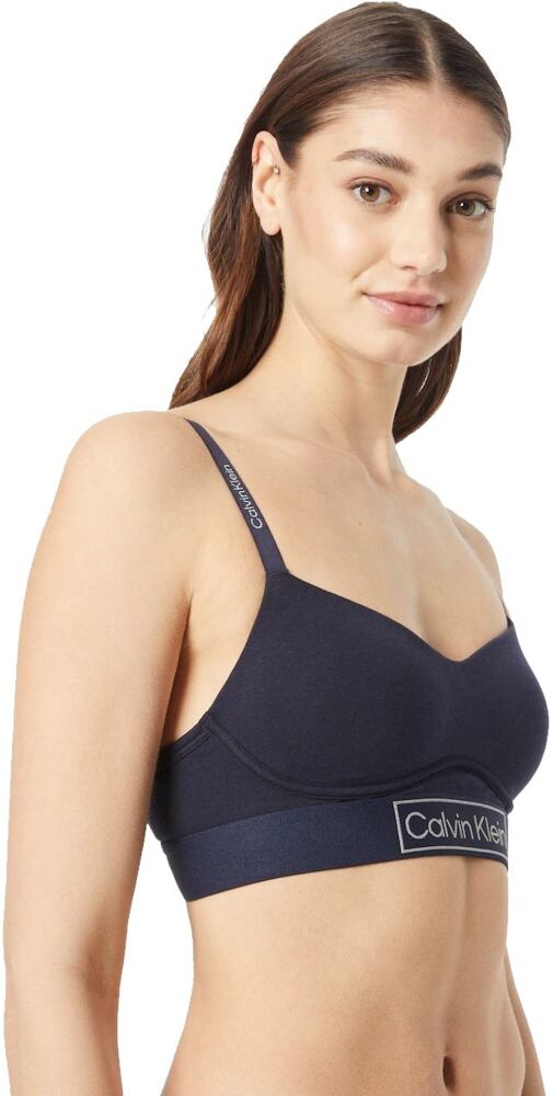 Calvin Klein Light Line Bralette QF6770E noční modř