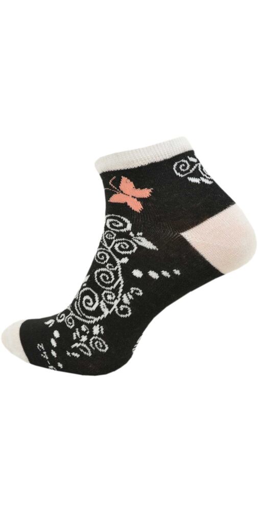 Kotníčkové ponožky Hoza H2027 černá