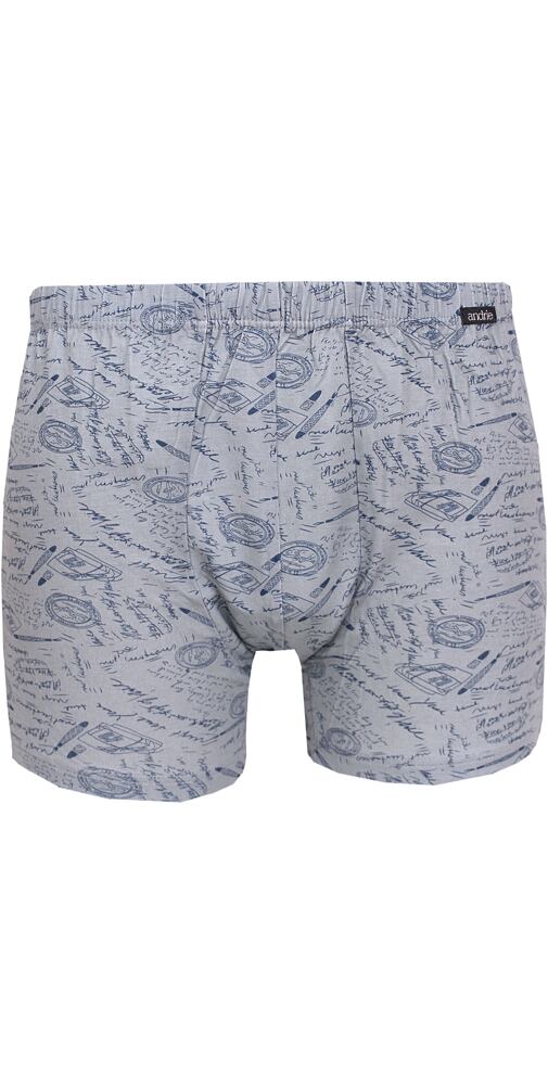 Moderní boxerky s bambusem Andrie PS 5713 šedé