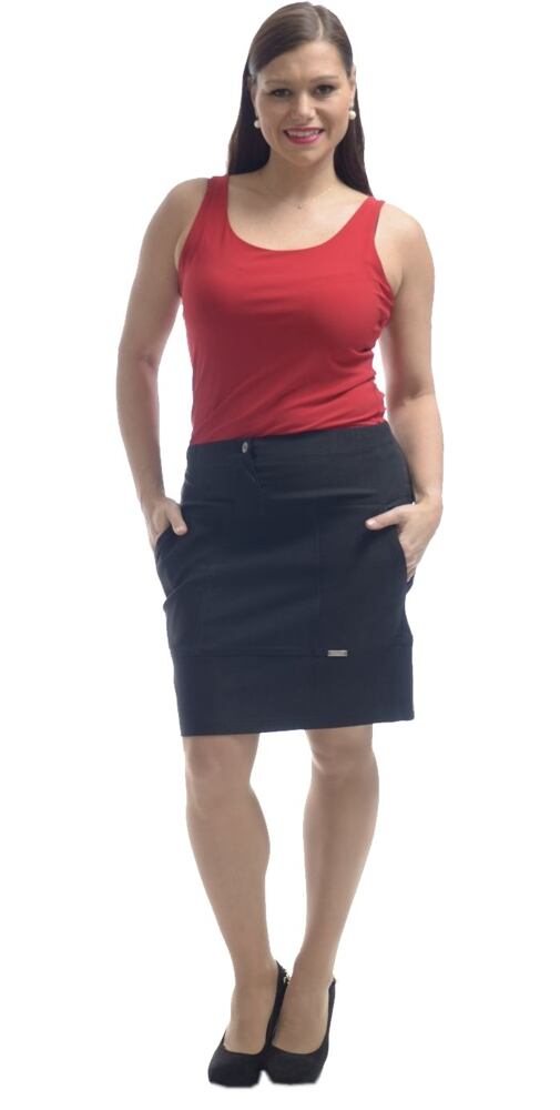 Elastická sukně Tolmea 6923 navy