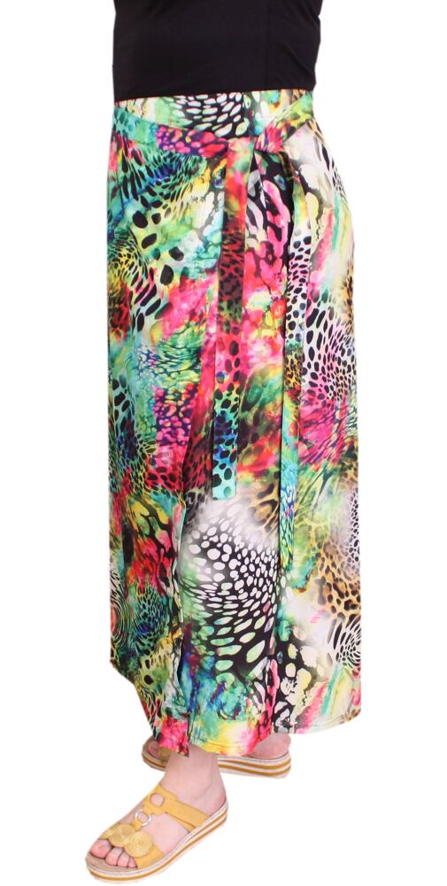 Elegantní dlouhá sukně Tolmea 6523 multicolor