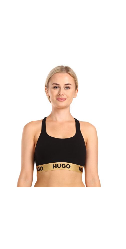 Sportovní podprsenka Hugo 50480159 černá