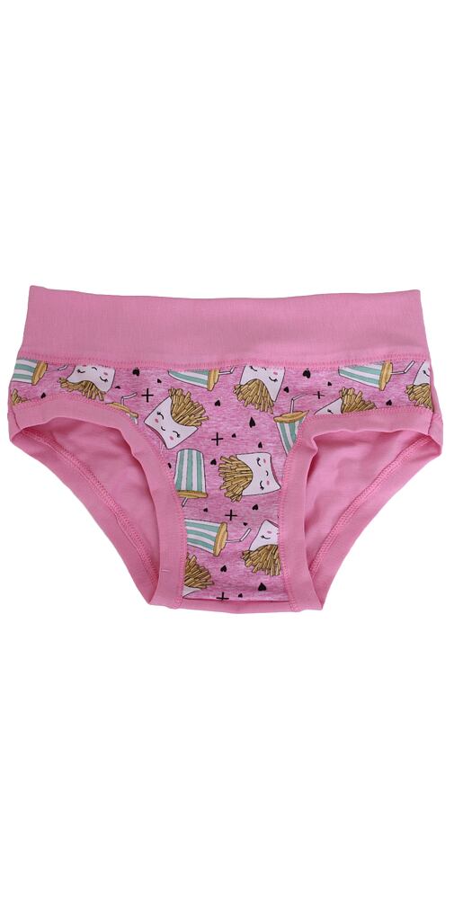 Dívčí bavlněné kalhotky Emy Bimba B2687 pink