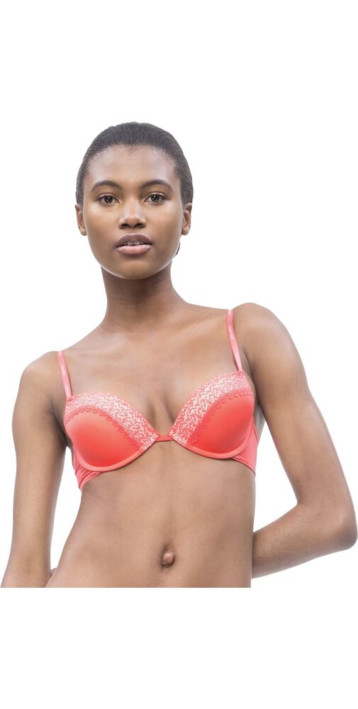 Korálová podprsenka Calvin Klein