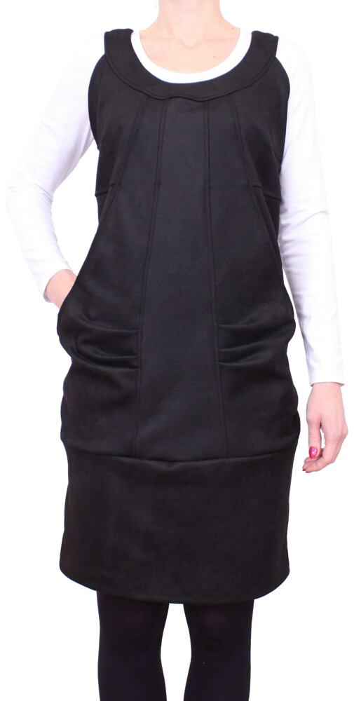 Černá šatovka Fashion Mam