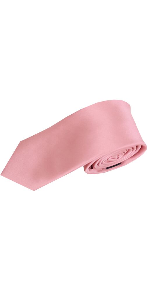 Jemná starorůžová kravata pro muže