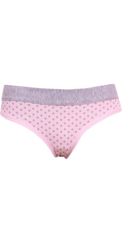 Dámské kalhotky Lovely Girl 4232 pink puntík