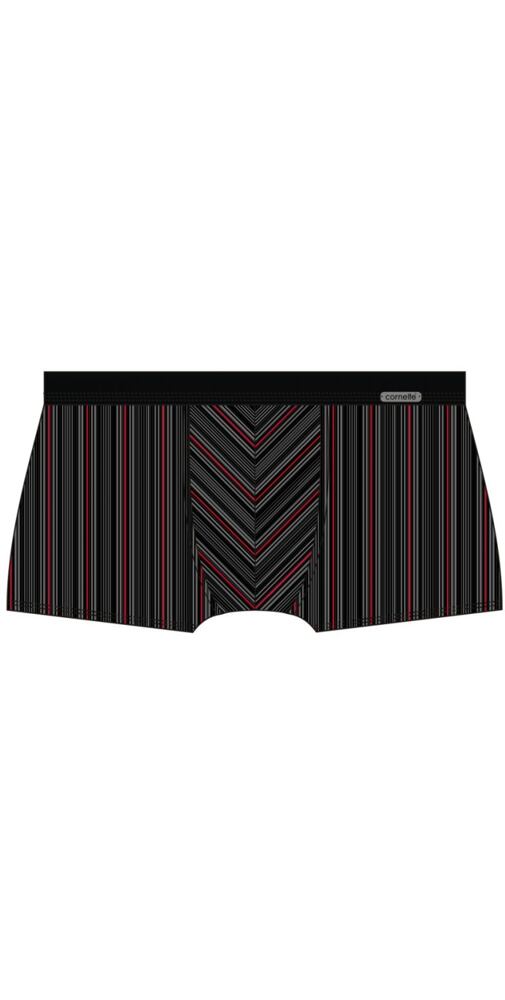 Boxerky s modalem pro muže Cornette Infinity 912/76 černý proužek