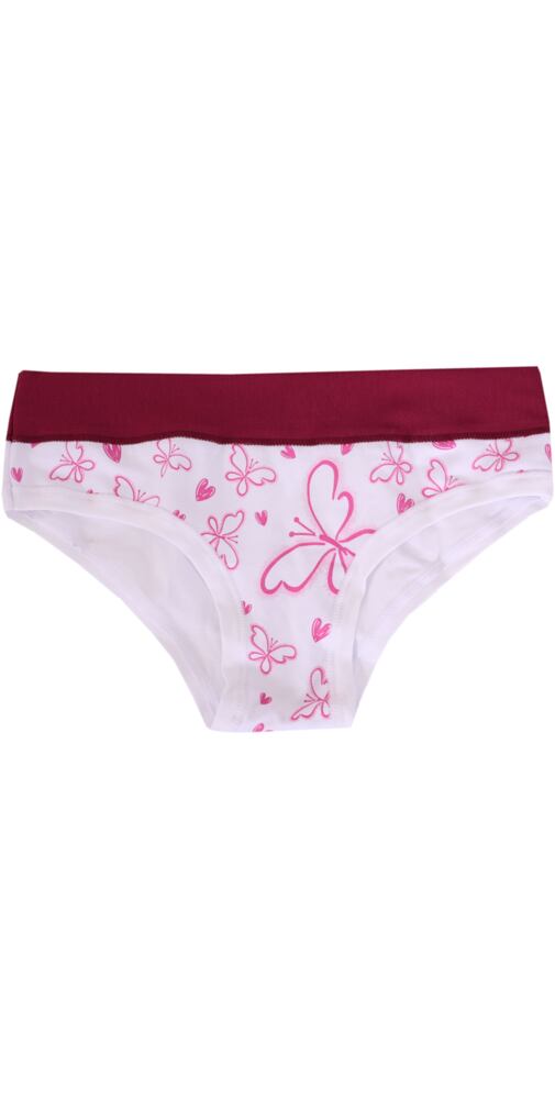Dívčí spodní kalhotky Lovely Girl B2587J rosa fluo