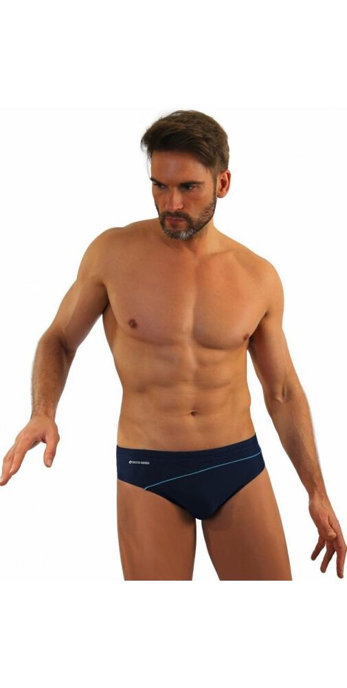 Klasické plavky pro muže Sesto senso BD 413 navy