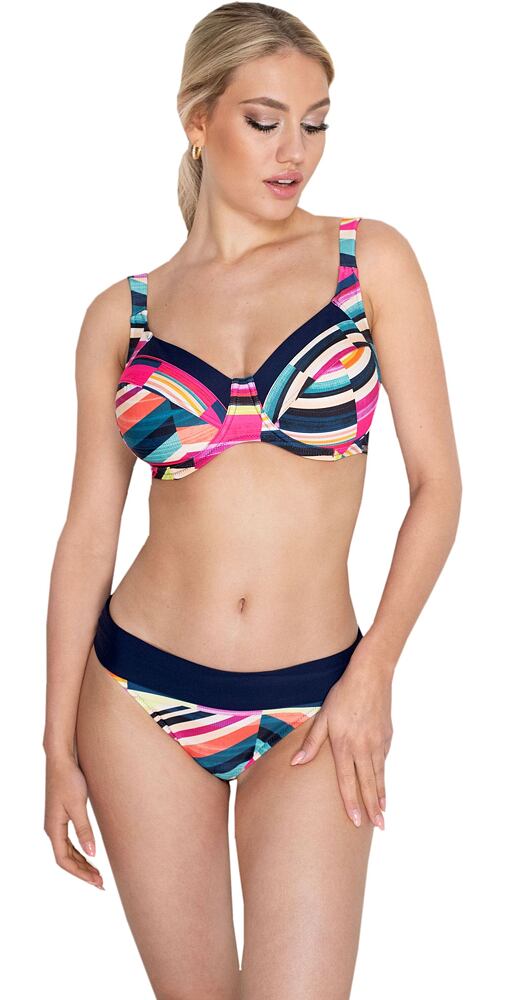 Elegantní kosticové dvoudílné plavky Timo 830621 multicolor