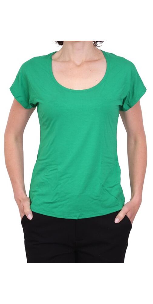 Dámské tričko Babell Inea  s krátkým rukávem zelená