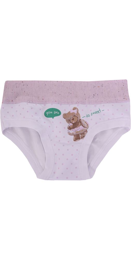 Dívčí kalhotky s obrázky Emy Bimba B2665 old mouve