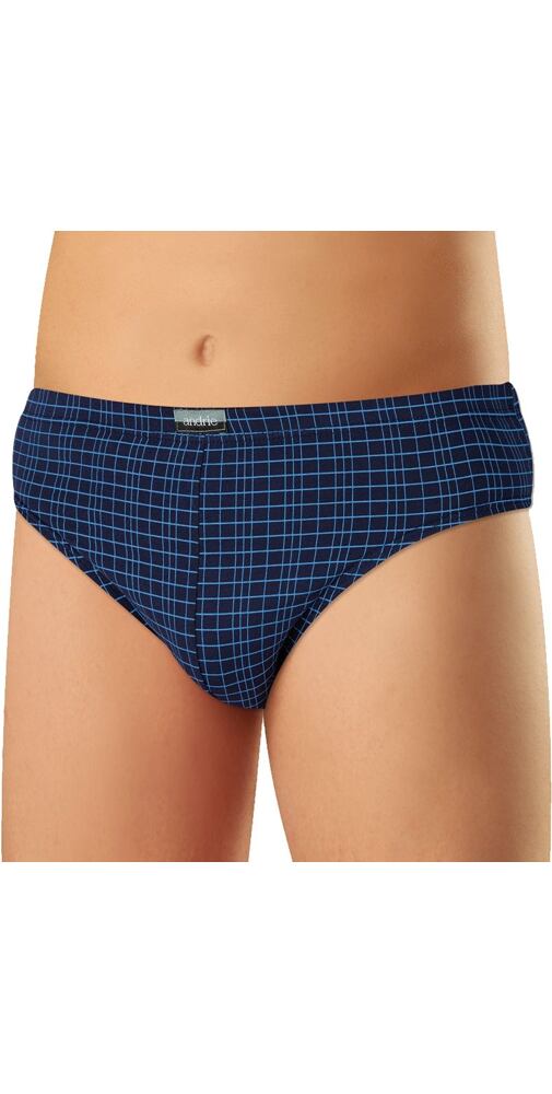 Pánské slipy bavlna/lycra Andrie PS 3559 navy