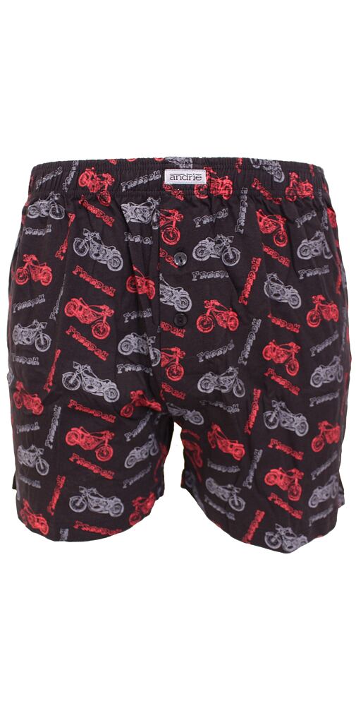 Pánské trenky pro motorkáře Andrie PS 5756 černé