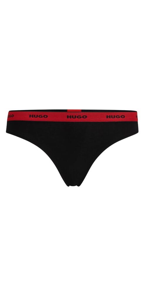 Dámská tanga Hugo 50480150 černo-červené