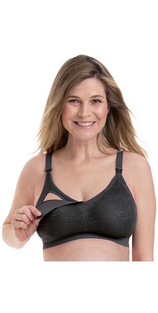 Kojící podprsenka Anita ESSENTIAL LACE 5057 antracit