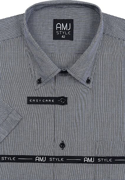 Košile AMJ Style VK 651 - černobílá