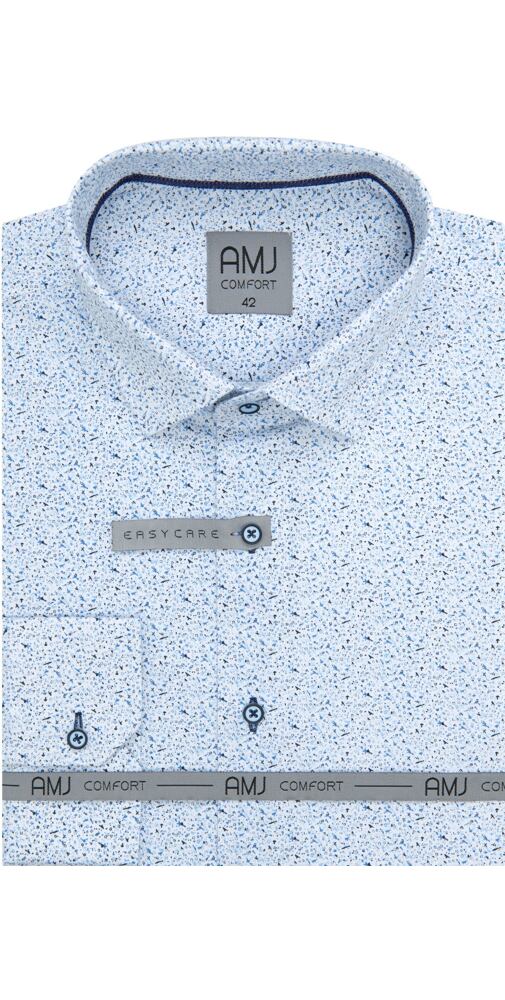 Vzorovaná pánská košile AMJ Comfort