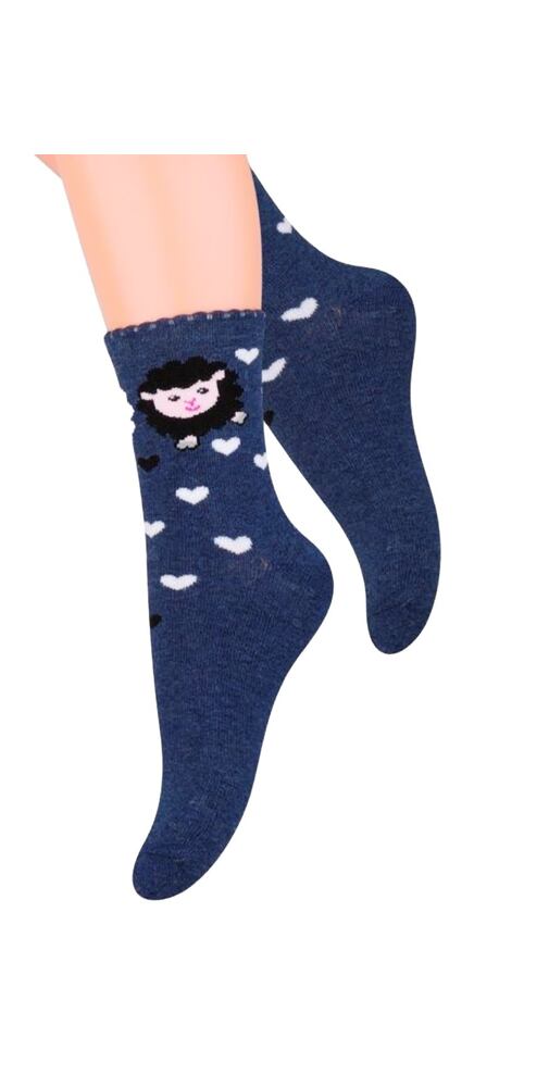 Dívčí bavlněné ponožky Steven