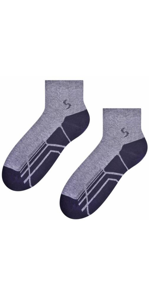 Sportovní ponožky Steven 187054 šedé