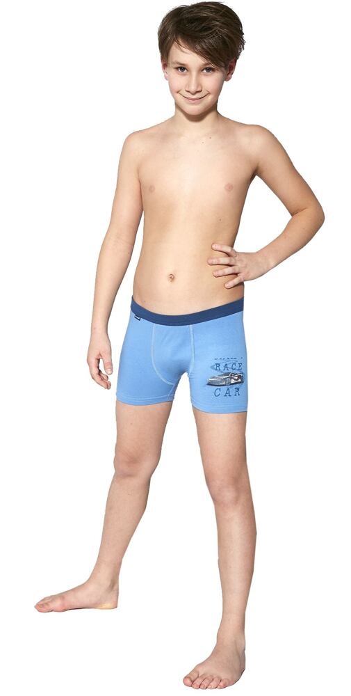 boxerky pro kluky Cornette Race Car 4 jeans