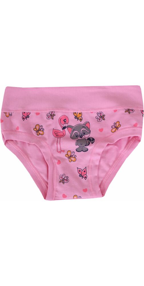 Bavlněné kalhotky pro děvčátka Emy Bimba B2344 pink
