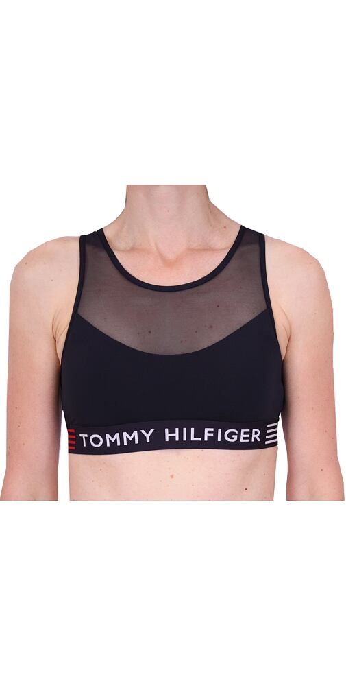 Sportovní podprsenka Tommy Hilfiger Bralette UW0UW003510 navy