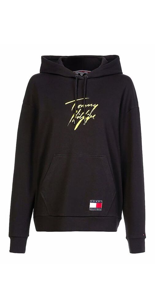 Dámská mikina Tommy Hilfiger UW0UW02300 černá